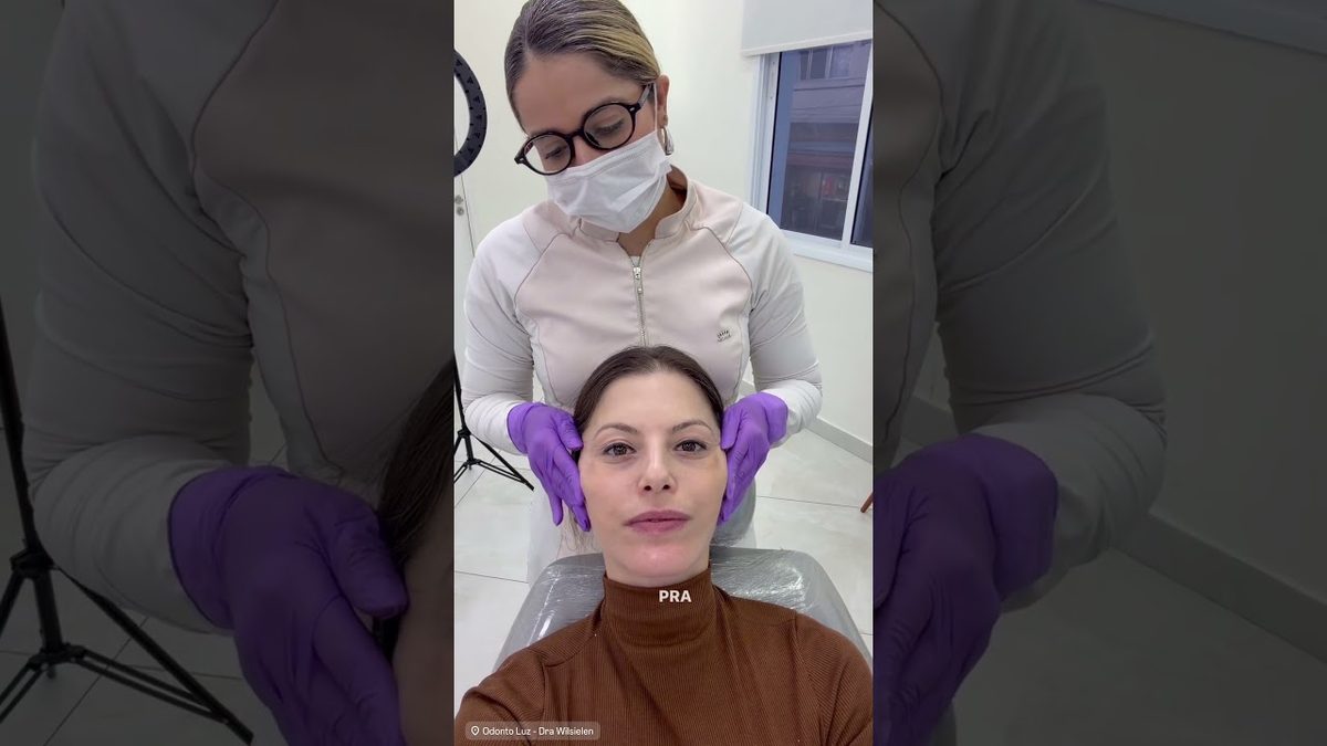 Dra. Wilsielen Sanches Luz, da Odonto Luz, em vídeo sobre os cuidados após o bioestimulador de colágeno