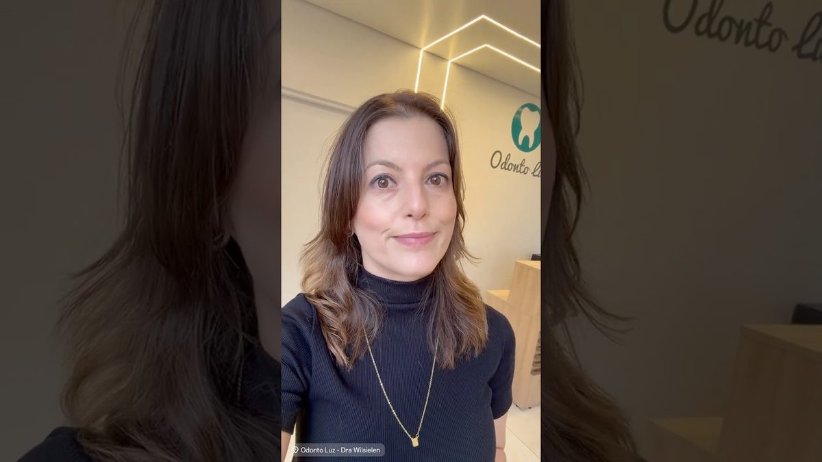 Dra. Wilsielen Sanches Luz, da Odonto Luz, em vídeo sobre os cuidados no pós-operatório de cirurgia odontológica