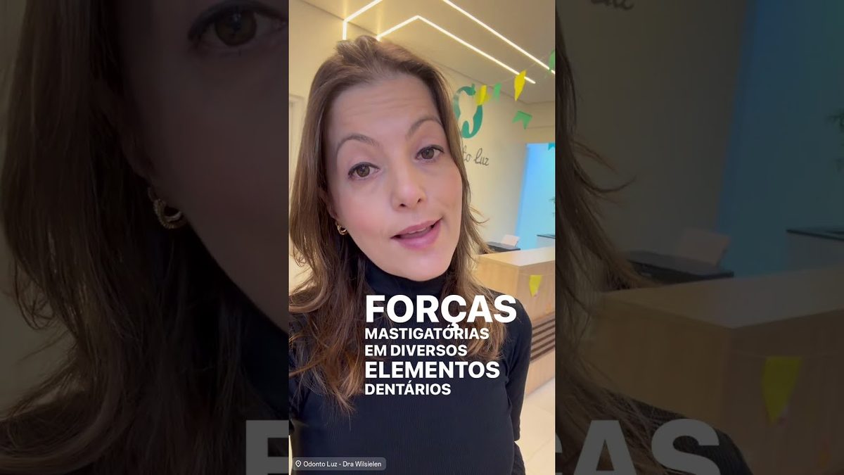 Dra. Wilsielen Sanches Luz, da Odonto Luz, em vídeo sobre as consequências de perder um dente